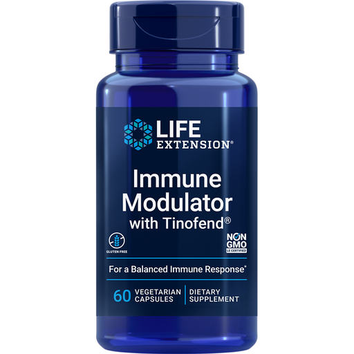 Immune Modulator with Tinofend (60 Capsules)-Vitamins & Supplements-Life Extension-Pine Street Clinic