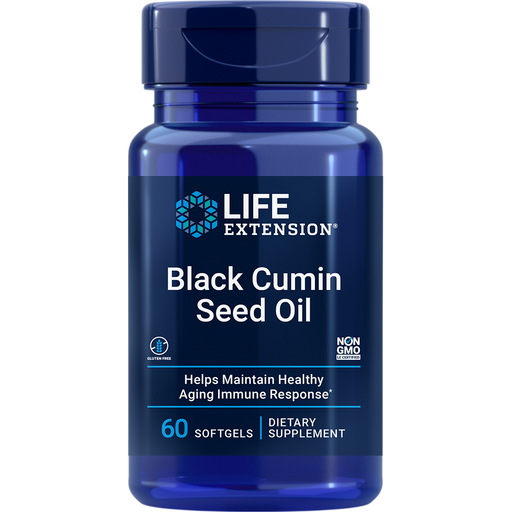 Black Cumin Seed Oil (60 Softgels) (NO CURCUMIN)-Life Extension-Pine Street Clinic