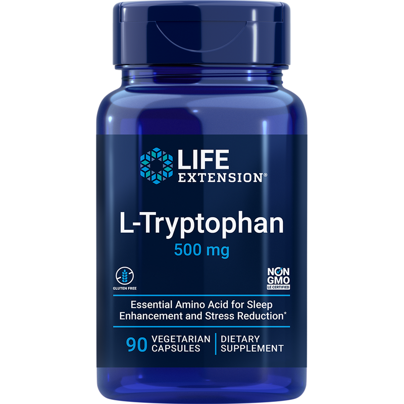 L-Tryptophan (500 mg) (90 Capsules)