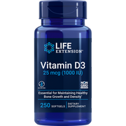 Vitamin D3 1000 IU (250 Capsules)