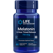 Melatonin 3 mg 6-Hour Time Release (60 Capsules)