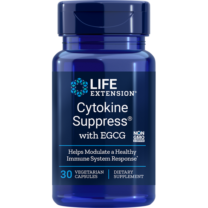 Cytokine Suppress with EGCG (30 Capsules)