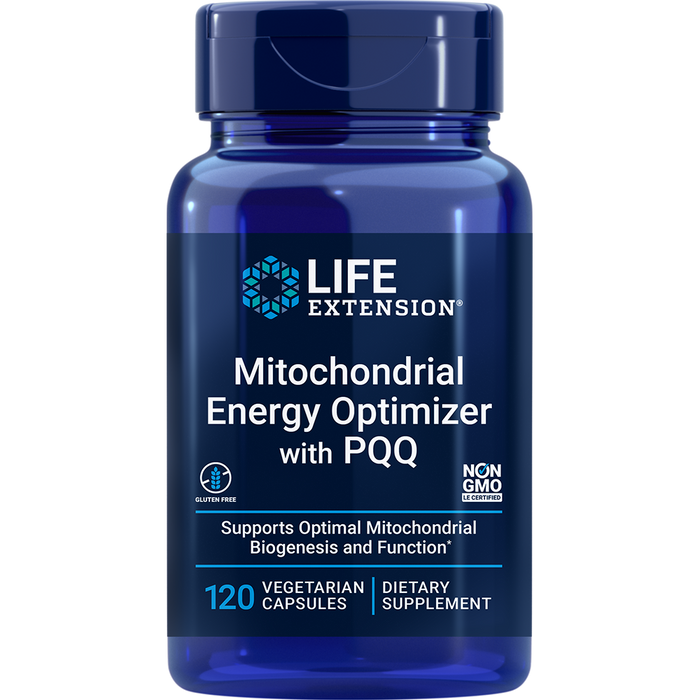 Mitochondrial Energy Optimizer with BioPQQ (120 Capsules)-Life Extension-Pine Street Clinic