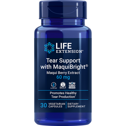 Tear Support with MaquiBright (60 mg) (30 capsules)-Vitamins & Supplements-Life Extension-Pine Street Clinic