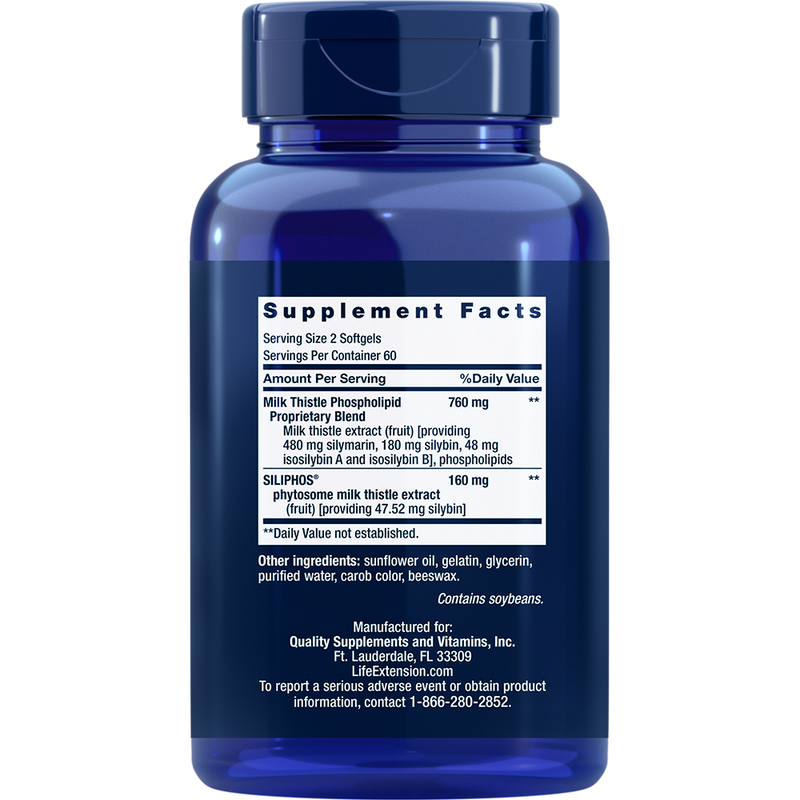 Advanced Milk Thistle (120 Softgels)