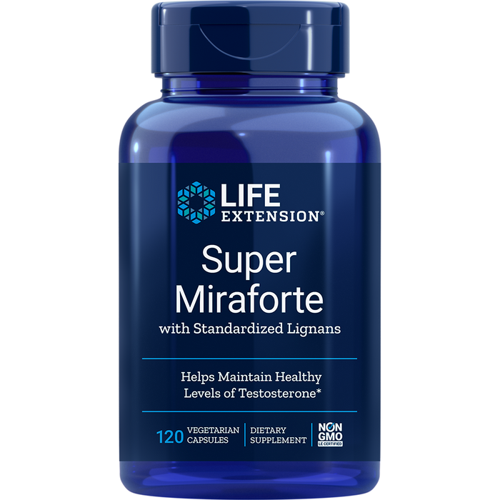Super MiraForte with Standardized Lignans (120 Capsules)-Vitamins & Supplements-Life Extension-Pine Street Clinic