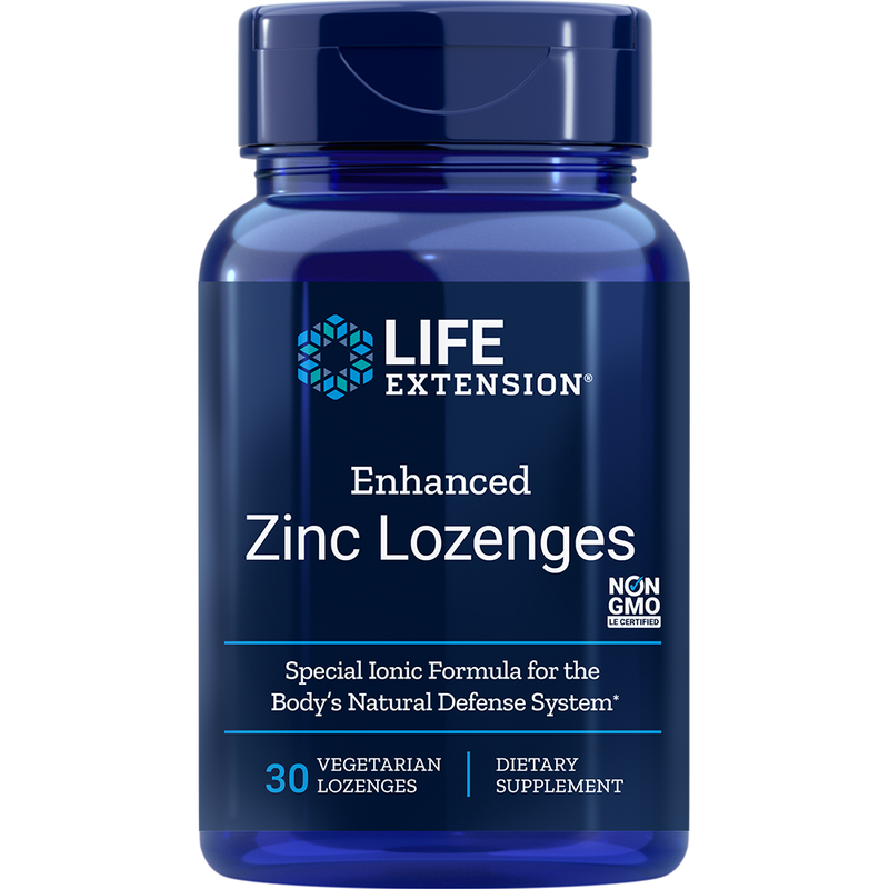 Enhanced Zinc Lozenges (Peppermint) (30 Lozenges)