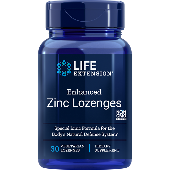 Enhanced Zinc Lozenges (Peppermint) (30 Lozenges)-Vitamins & Supplements-Life Extension-Pine Street Clinic