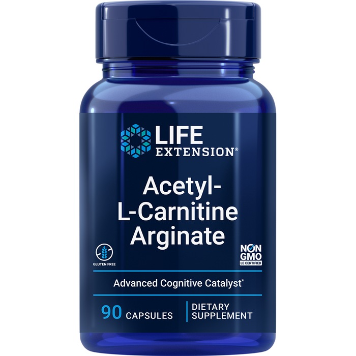 Acetyl-L-Carnitine Arginate (90 Capsules)-Life Extension-Pine Street Clinic