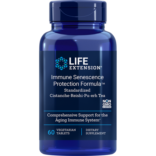 Immune Senescence Protection Formula (Standardized Cistanche and Reishi) (60 Capsules)-Vitamins & Supplements-Life Extension-Pine Street Clinic