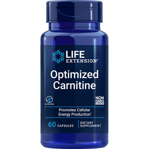 Optimized Carnitine (60 Capsules)-Vitamins & Supplements-Life Extension-Pine Street Clinic