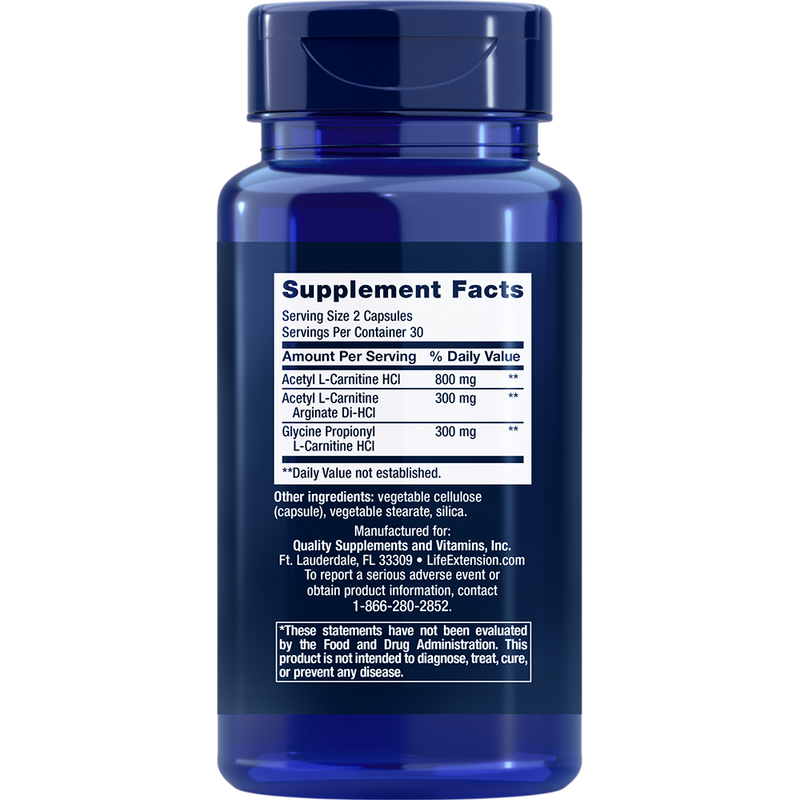 Optimized Carnitine (60 Capsules)