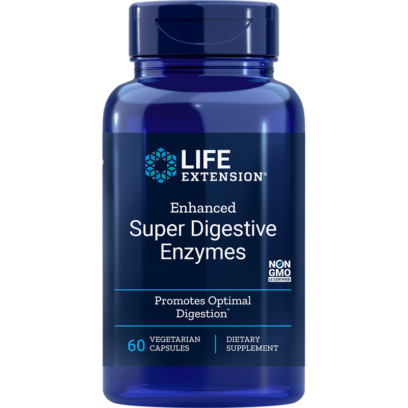 Enhanced Super Digestive Enzymes (60 Capsules)