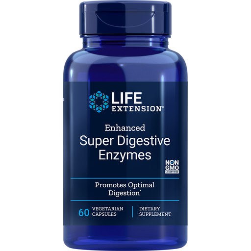 Enhanced Super Digestive Enzymes (60 Capsules)-Vitamins & Supplements-Life Extension-Pine Street Clinic