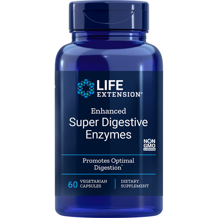 Enhanced Super Digestive Enzymes (60 Capsules)-Vitamins & Supplements-Life Extension-Pine Street Clinic