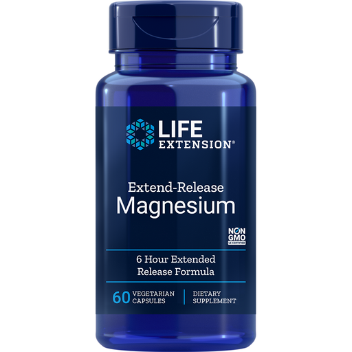 Extend-Release Magnesium (60 Capsules)-Vitamins & Supplements-Life Extension-Pine Street Clinic