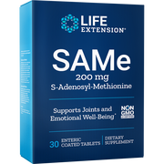 SAMe (S-Adenosyl-Methionine) (200 mg) (30 Enteric Coated Tablets)