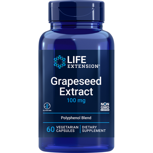 Grapeseed Extract (100 mg) (60 Capsules)-Vitamins & Supplements-Life Extension-Pine Street Clinic