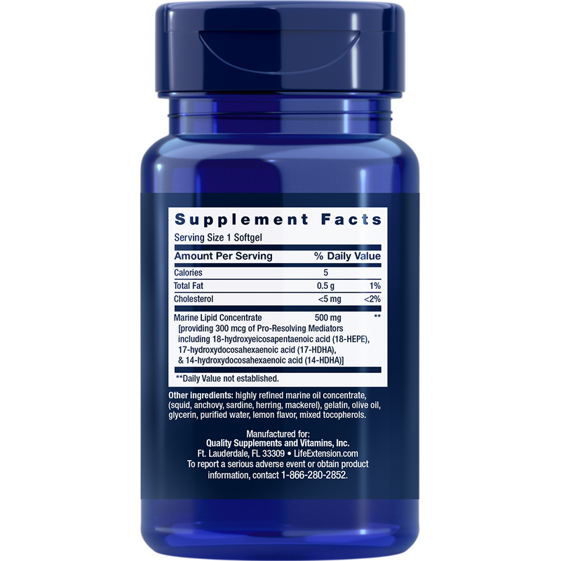 Pro-Resolving Mediators (30 Softgels)