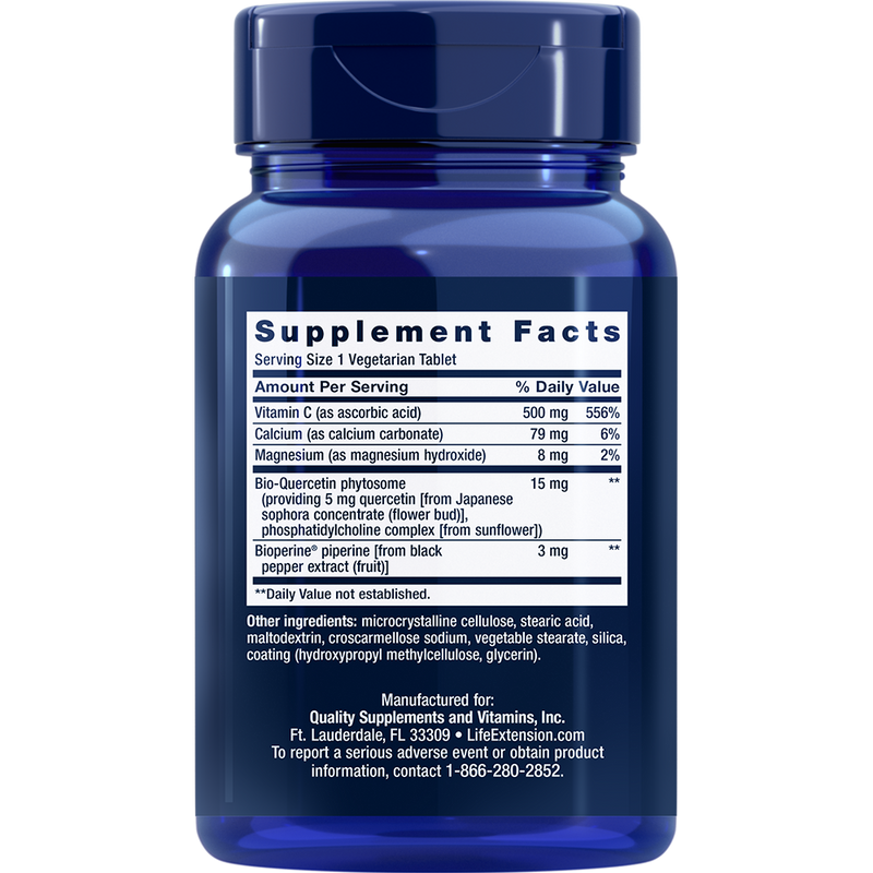 Fast-C and Bio-Quercetin Phytosome (60 Tablets)