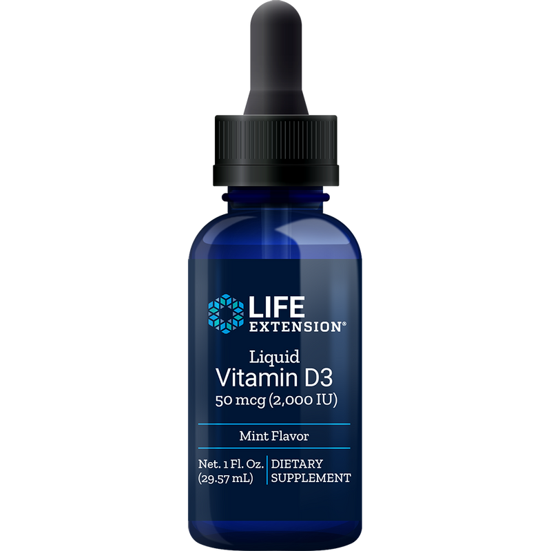 Liquid Vitamin D3 (2,000 IU) (Mint Flavor) (1 fl. ounce)