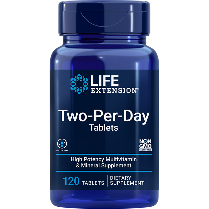 Two-Per-Day (120 Tablets)-Vitamins & Supplements-Life Extension-Pine Street Clinic