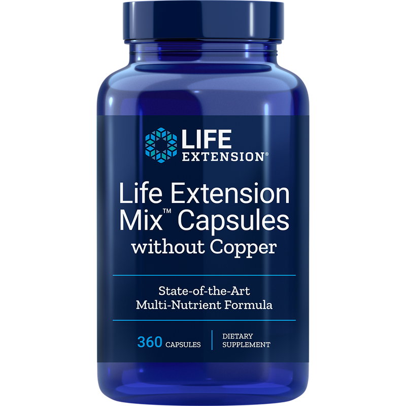 Life Extension Mix Without Copper (360 Capsules)