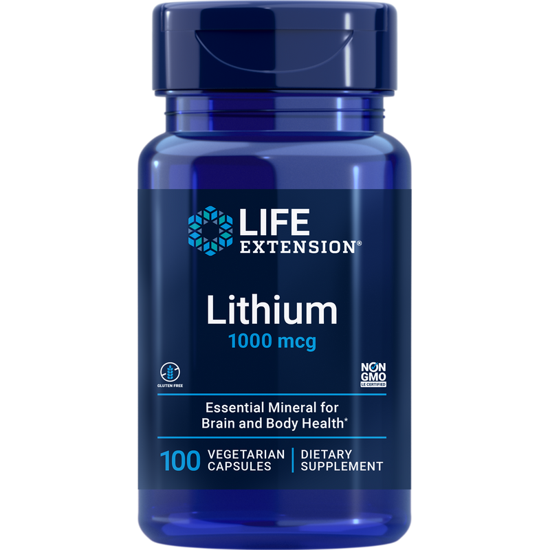 Lithium (1000 mcg) (100 Capsules)
