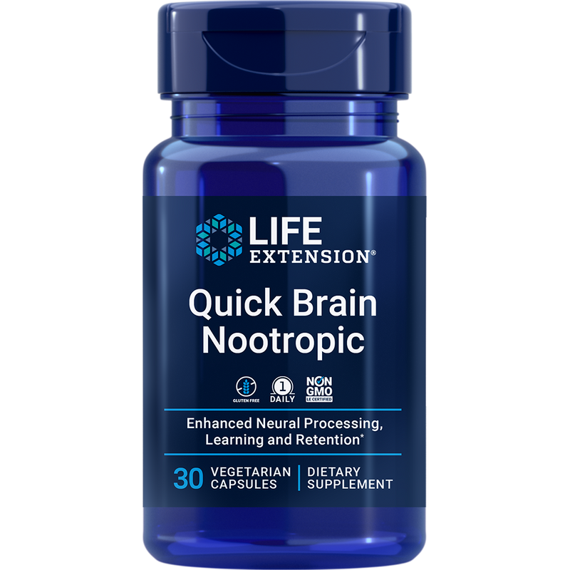 Quick Brain Nootropic (30 Capsules)