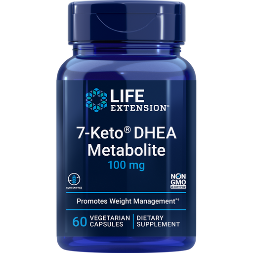 7-Keto DHEA Metabolite (100 mg) (60 Capsules)-Life Extension-Pine Street Clinic