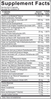 Alpha Base Capsules Without Iron
