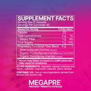 MegaPre Precision Prebiotic (180 Capsules)