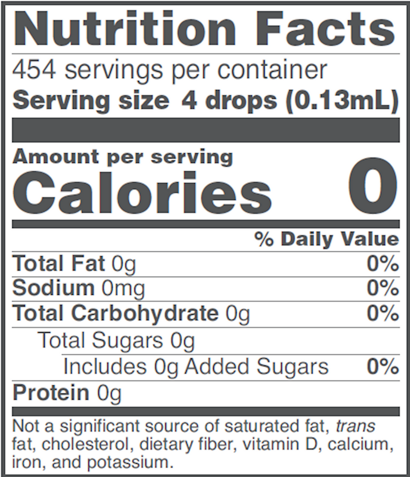 Stevia Liquid Extract (2 Ounces)