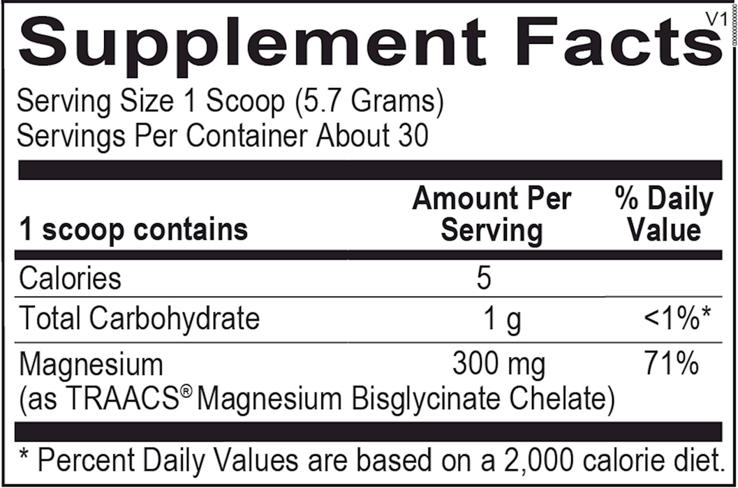 Reacted Magnesium Powder (171 Grams)-Vitamins & Supplements-Ortho Molecular Products-Pine Street Clinic