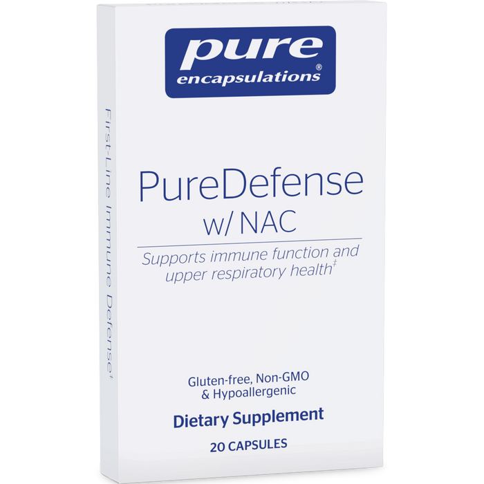 PureDefense with NAC-Vitamins & Supplements-Pure Encapsulations-20 Capsules-Pine Street Clinic
