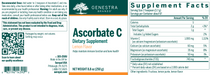 Ascorbate C (250 grams)-Vitamins & Supplements-Genestra-Pine Street Clinic