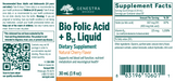 Bio Folic Acid + B12 Liquid (30 ml)-Vitamins & Supplements-Genestra-Pine Street Clinic