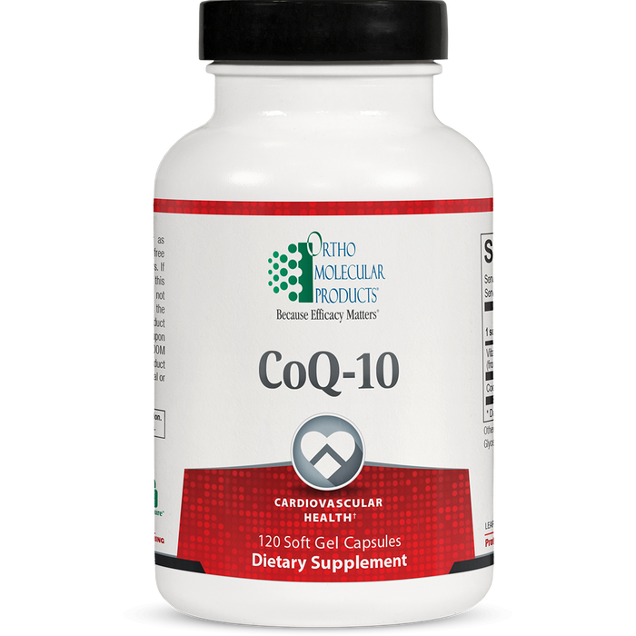 CoQ-10-Vitamins & Supplements-Ortho Molecular Products-120 Softgels-Pine Street Clinic