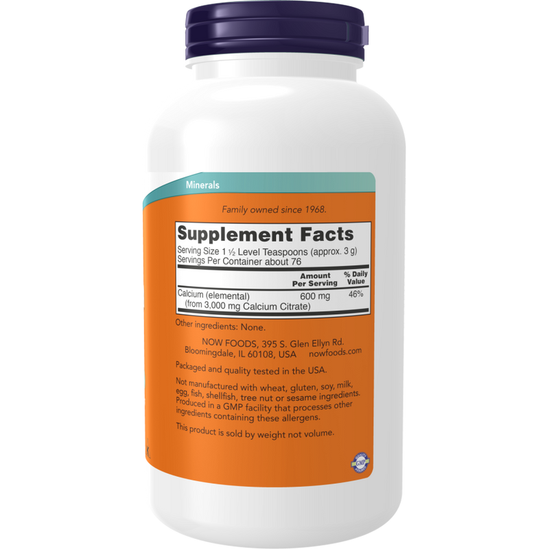 Calcium Citrate Powder (8 Ounces)