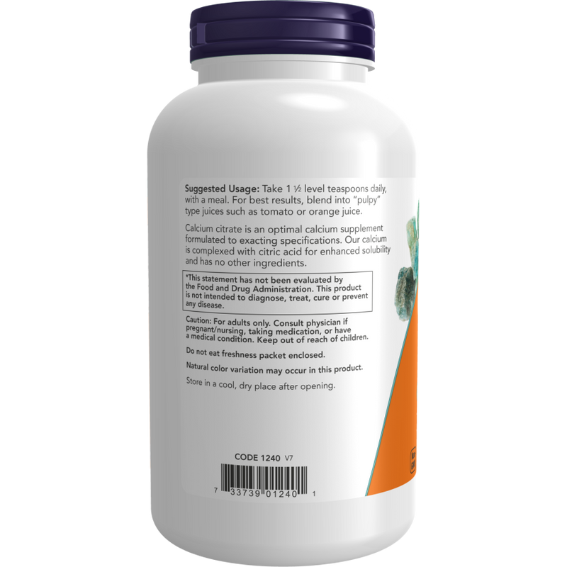 Calcium Citrate Powder (8 Ounces)