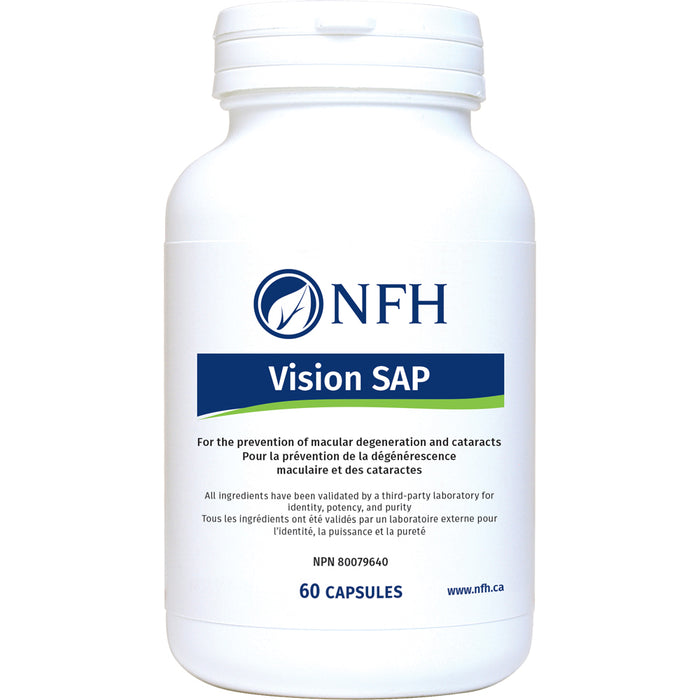 Vision SAP (60 Capsules)-Vitamins & Supplements-Nutritional Fundamentals for Health (NFH)-Pine Street Clinic