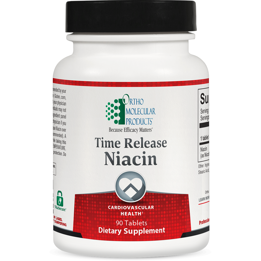 Ortho Molecular Products - Time Release Niacin - 90 Tablets — Pine ...