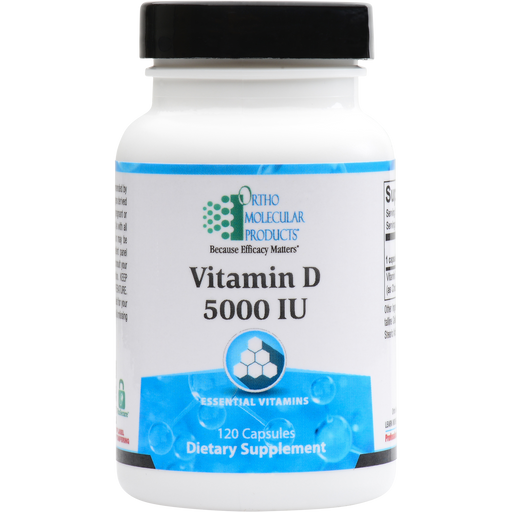 Vitamin D 5000 IU-Ortho Molecular Products-60 Capsules-Pine Street Clinic