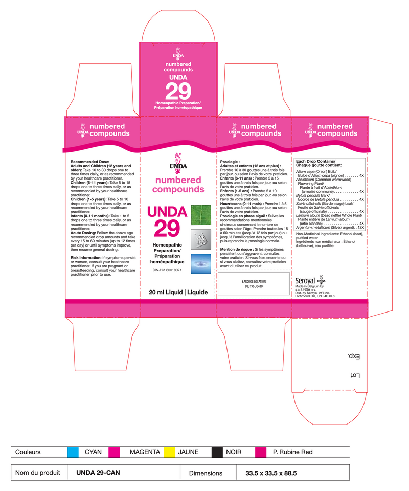 UNDA 29 (20 ml)