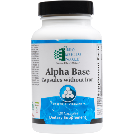 Alpha Base Capsules Without Iron