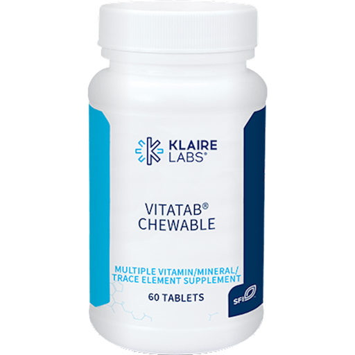 VitaTab (60 Chewables)-Klaire Labs - SFI Health-Pine Street Clinic