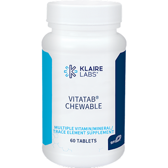 VitaTab (60 Chewables)-Klaire Labs - SFI Health-Pine Street Clinic