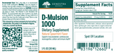 D-Mulsion 1000 (Spearmint) (30 ml)-Vitamins & Supplements-Genestra-Pine Street Clinic