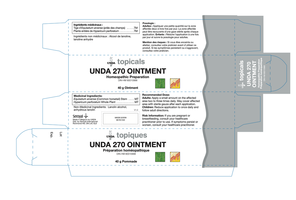 UNDA - UNDA 270 Ointment (40 grams) — Pine Street Clinic