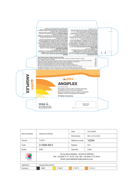 Angiplex (30 Tablets)-Vitamins & Supplements-UNDA-Pine Street Clinic